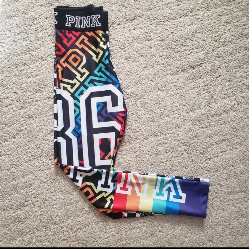PINK Victoria's Secret Fashion Show leggings